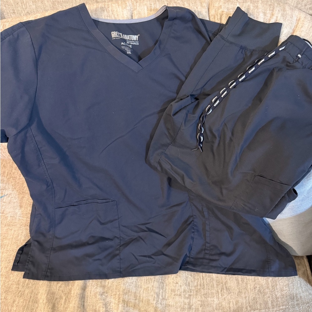 Grey's Anatomy Dark Gray Medical Scrubs